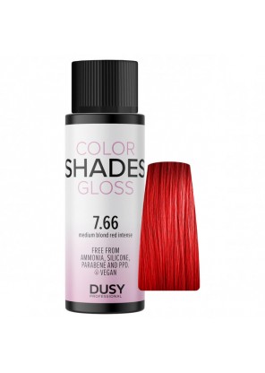 Dusy Color Shades Gloss 7.66 medium blond red intense 60ml 