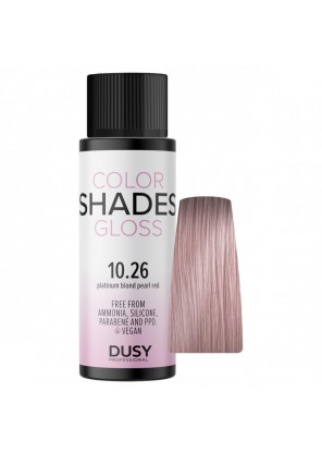 Dusy Color Shades Gloss 10.26 platinum bljnd perl red 60ml